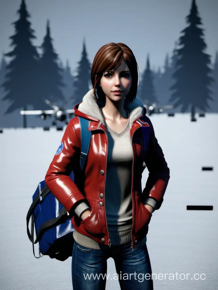 Max caulfield,winter,airbase