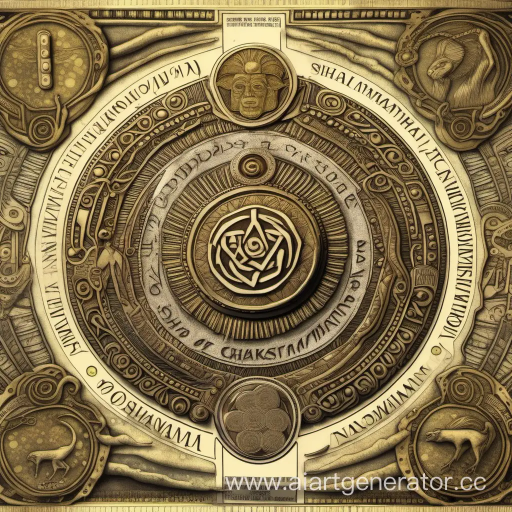 Shamanic-Currency-Creation-Crafted-Banknote-and-Coin-Imagery