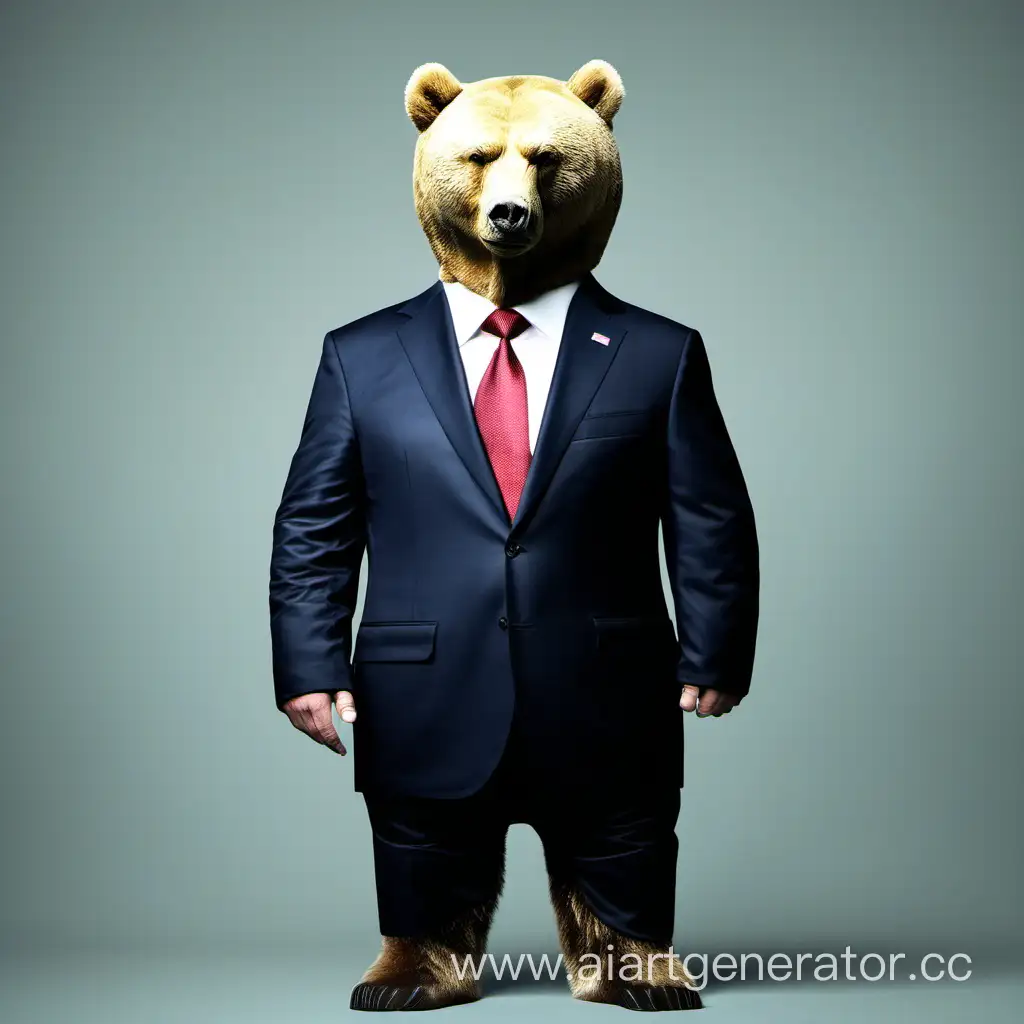 Vladimir-Putin-Riding-a-Bear-Through-the-Siberian-Wilderness