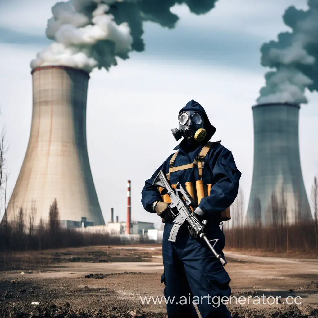 Figure-in-Gas-Mask-and-Rifle-at-Abandoned-Nuclear-Power-Plant