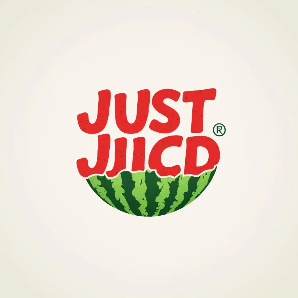 LOGO-Design-For-Just-Juiced-Minimalistic-Watermelon-Carved-Letters-on-Clear-Background