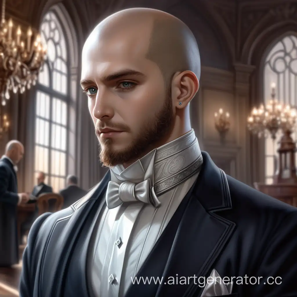 Hyperdetailed-8K-Concept-Art-Portrait-of-a-Mage-in-Tuxedo-within-a-Palace-Interior