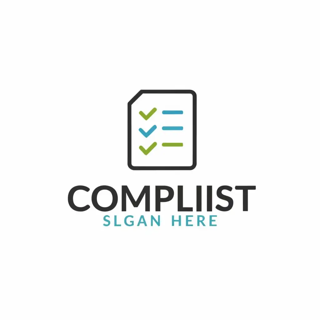 logo, list, with the text "Compilist", typography, be used in Retail industry