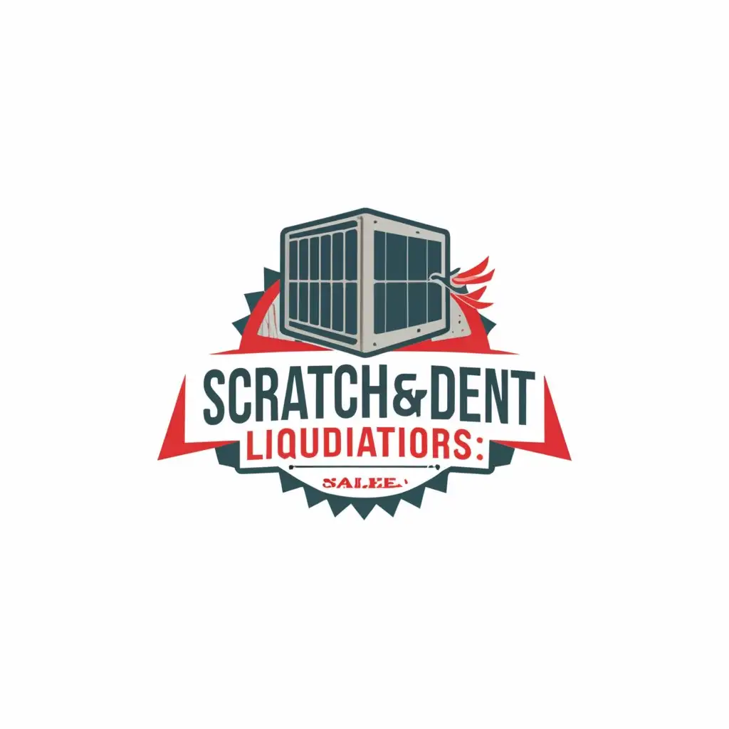 a logo design,with the text "New scratch & dent liquidaters inc", main symbol:sale of air conditioners and commercial and residential parts,Moderate,clear background