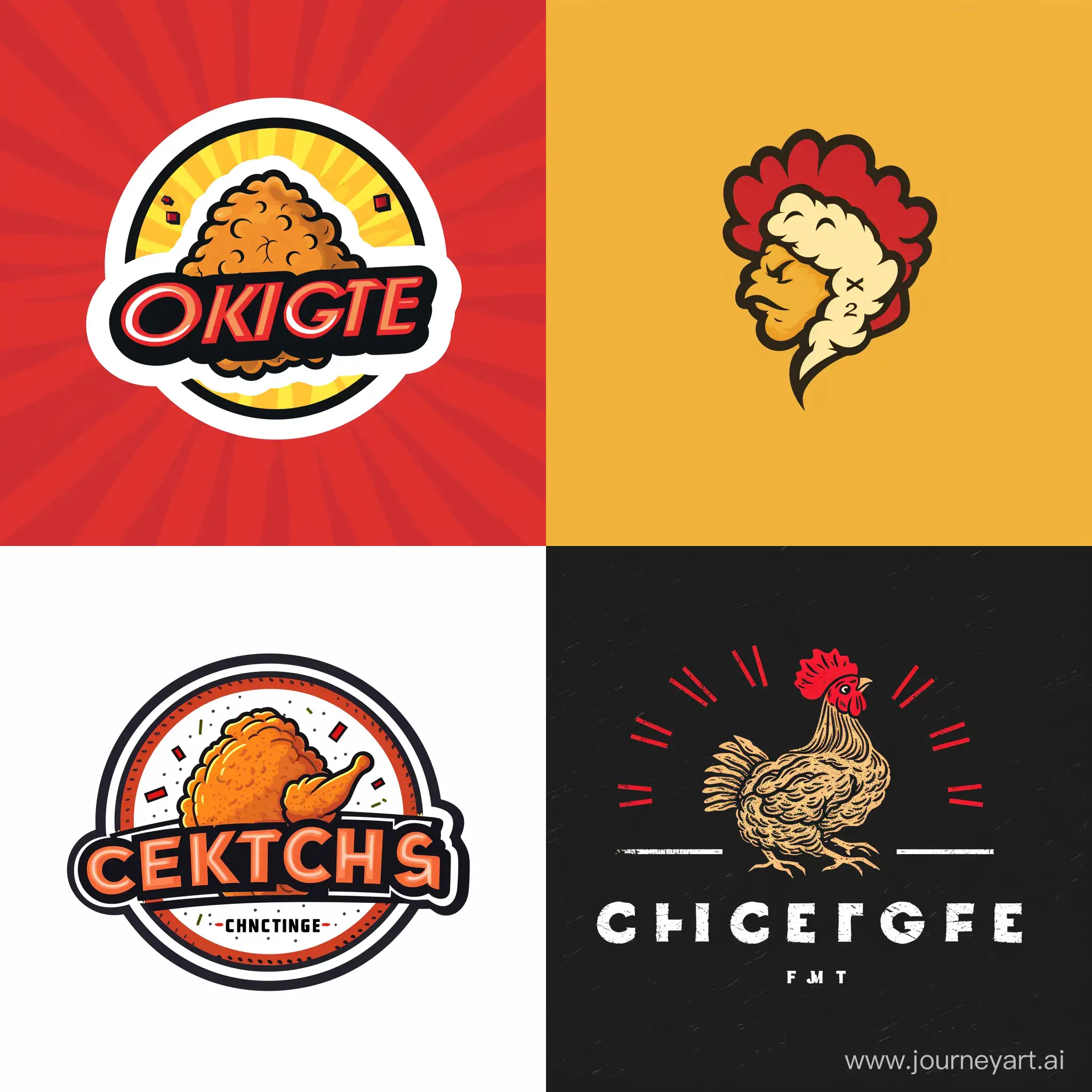 Logotipo para Pollo Frito