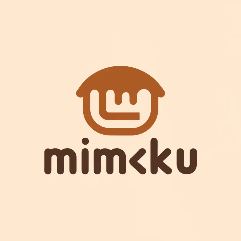 LOGO-Design-For-Mimaku-Elegant-Bakery-Cake-Theme-on-Clear-Background