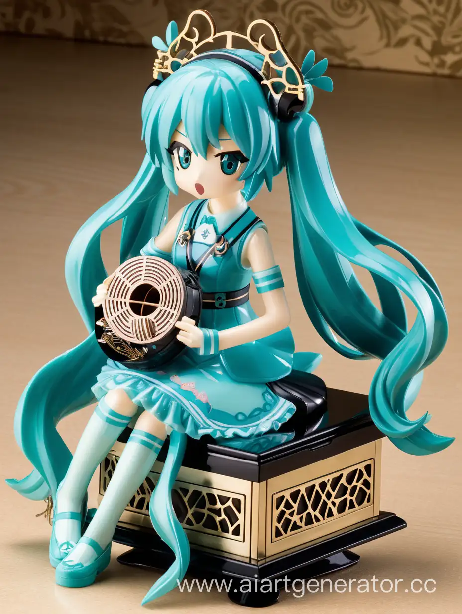 Adorable-Miku-Music-Box-Charming-Vocaloid-Melody-in-a-Whimsical-Design