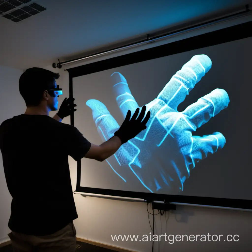 Innovative-Projection-Control-with-Special-Gloves