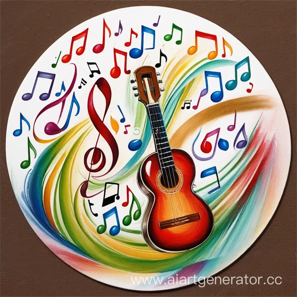 Whimsical-Circle-Art-Vibrant-Painting-and-Music-for-Children