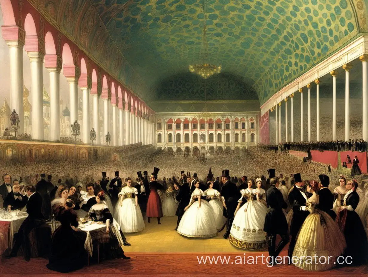 Elegant-Ballroom-Scene-from-19th-Century-Moscow-with-Dazzling-Attire-and-Refined-Dances