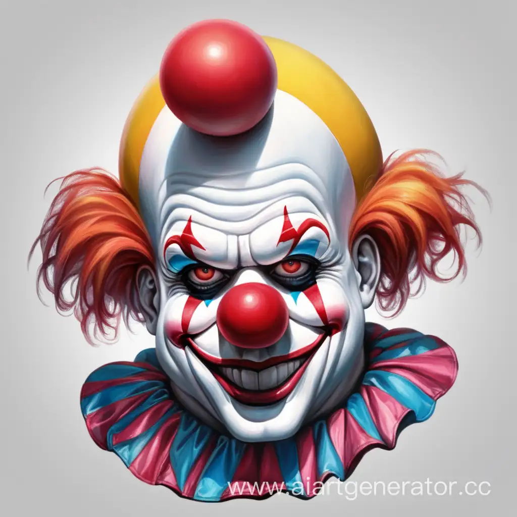Whimsical-Clown-Art-Playful-Character-in-Vibrant-Colors