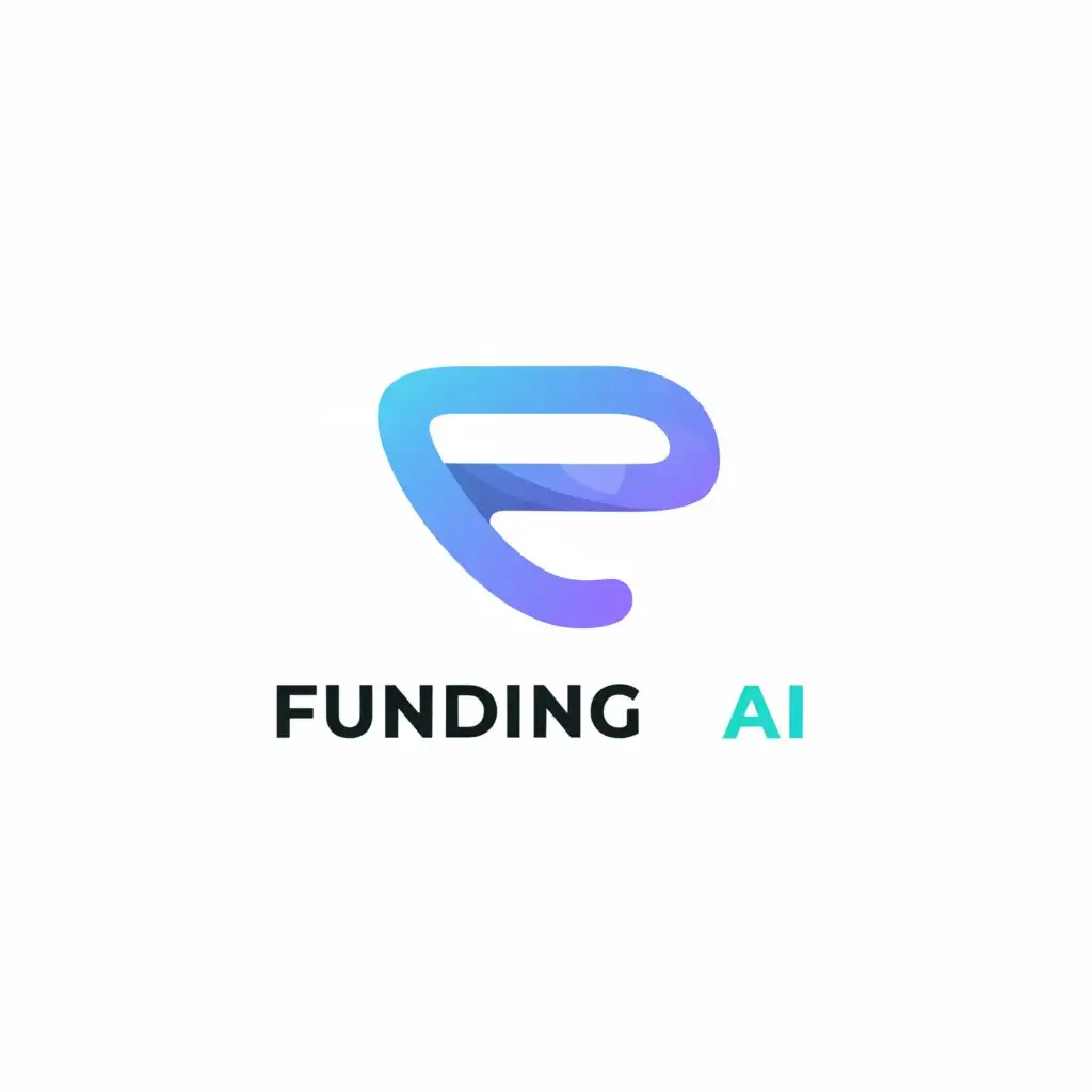 a logo design,with the text "Funding AI", main symbol:FA,Moderate,clear background