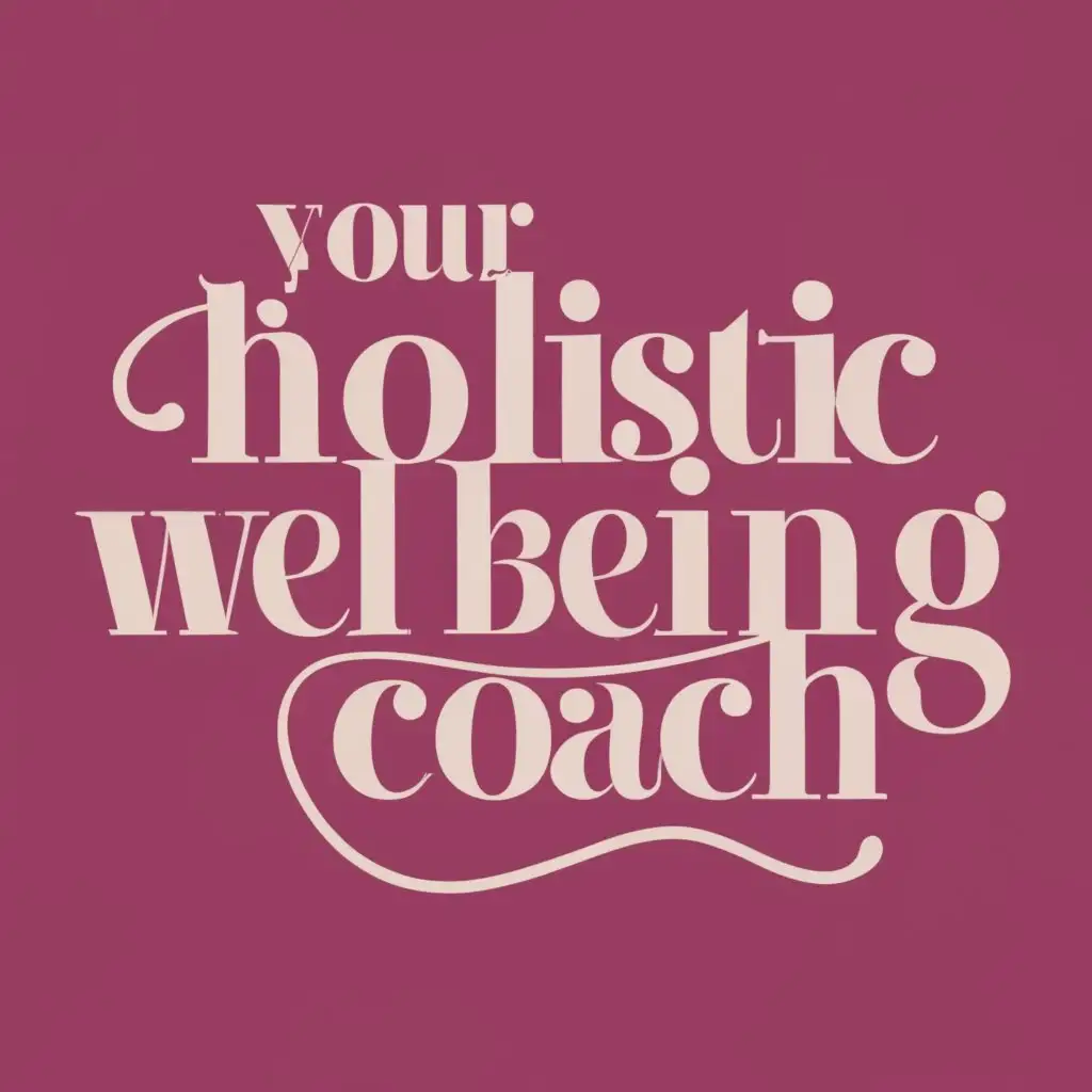 logo, only text, with the text "YourHolisticWelbeingCoach", typography, be used in Sports Fitness industry