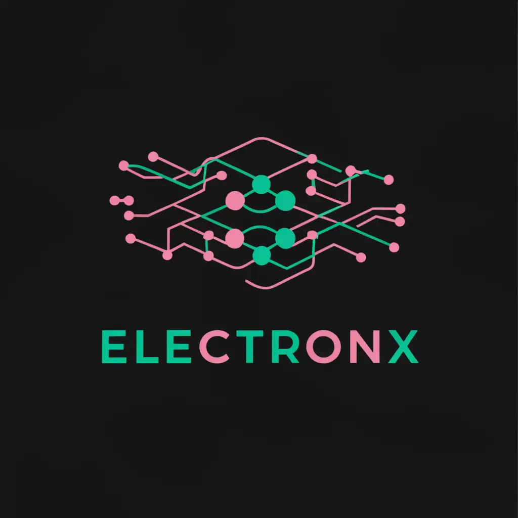 a logo design,with the text "electronix", main symbol:computer,Moderate,be used in Restaurant industry,clear background