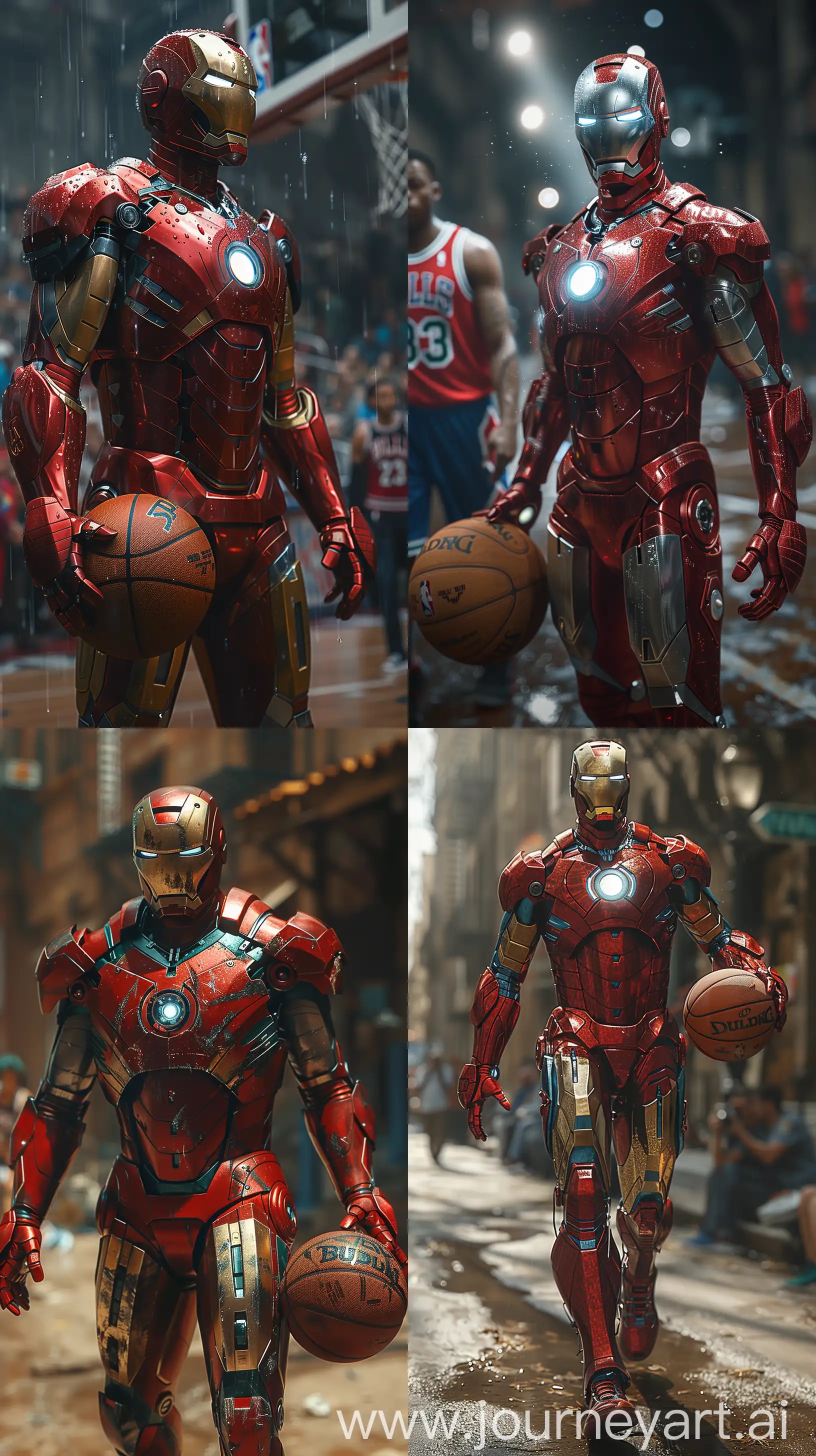 Ironman-Playing-Basketball-in-Chicago-Bulls-Uniform