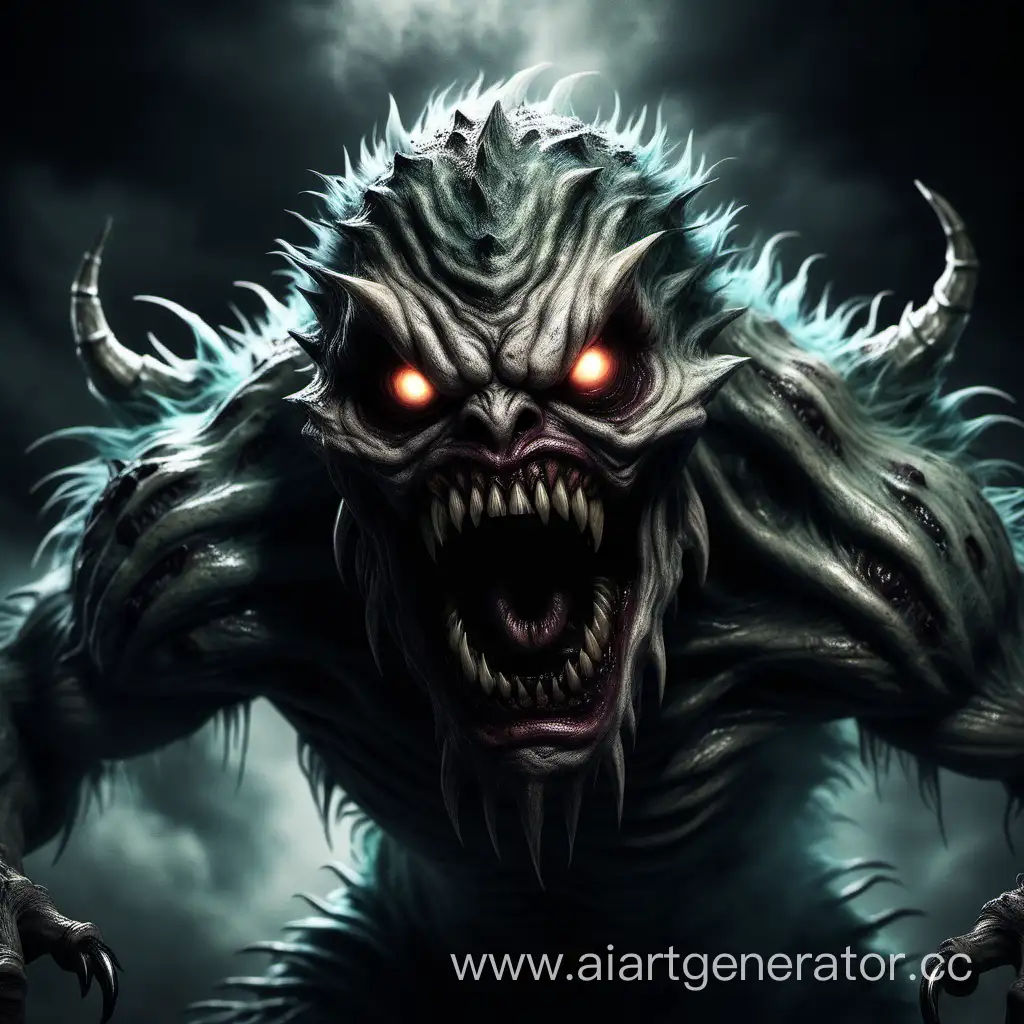 Frightening-Monster-Emerging-from-the-Shadows