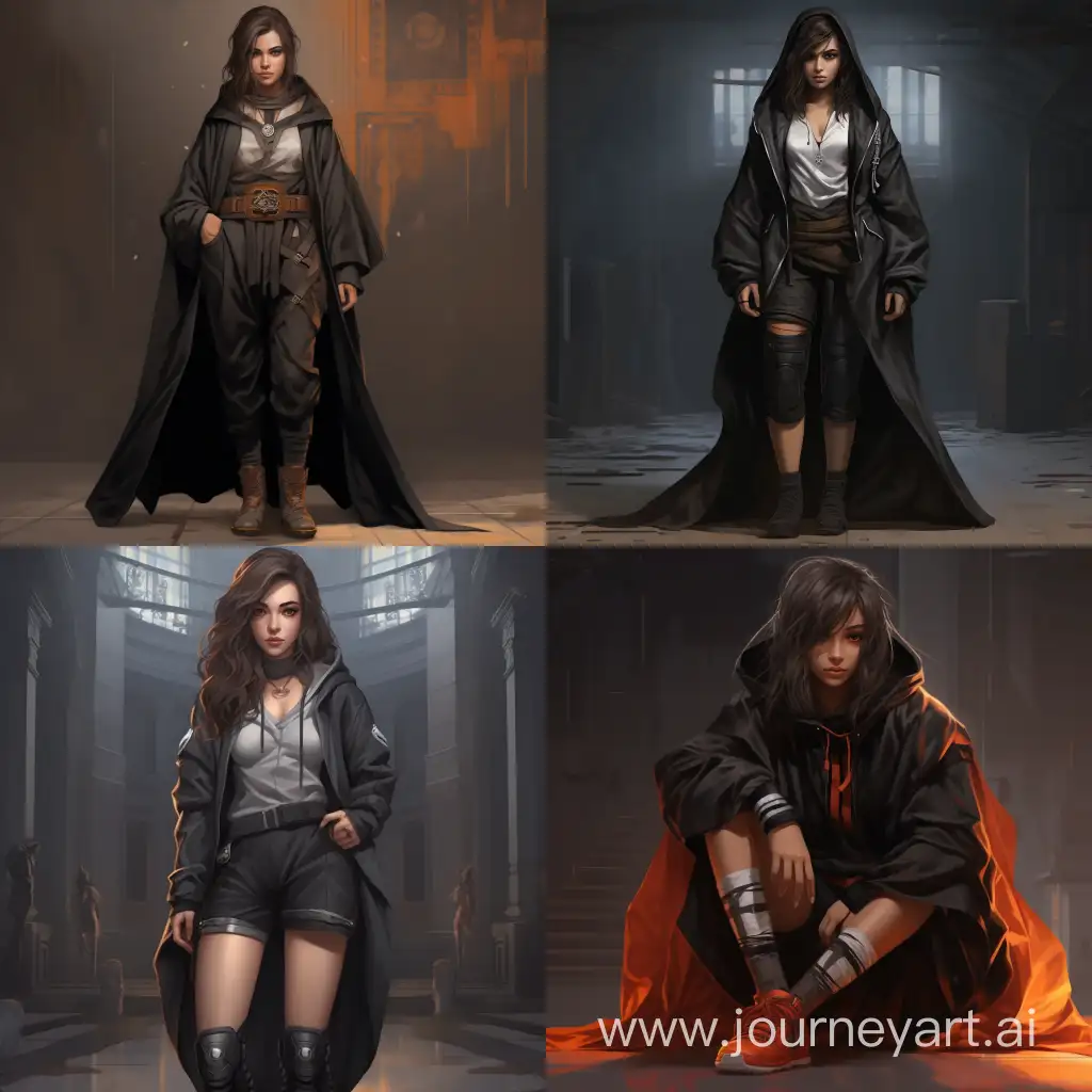 Futuristic-Cyberpunk-Woman-with-Brown-Hair-and-Implants-in-Black-Cloak