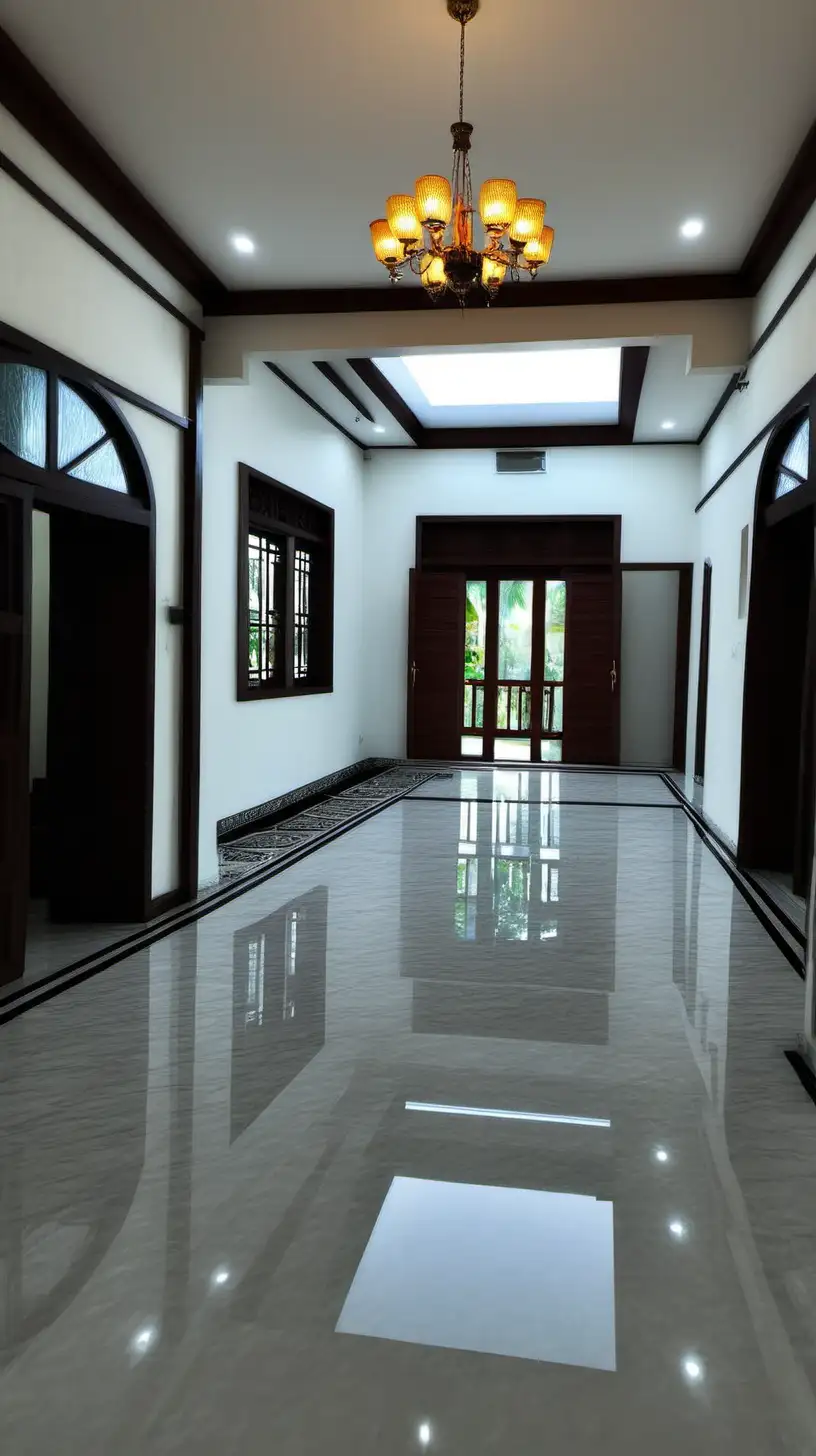 Jalanese style grand space villa