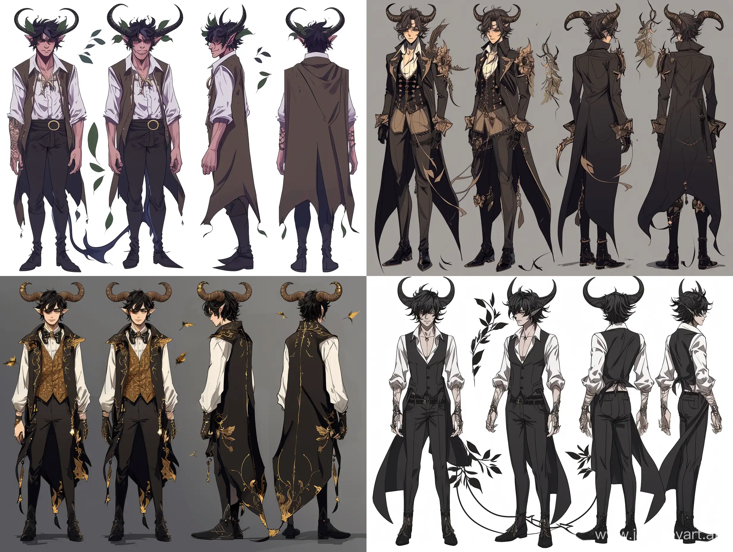 Enigmatic-Anime-Character-with-Horns-in-Intricate-Attire-and-Magical-Aura
