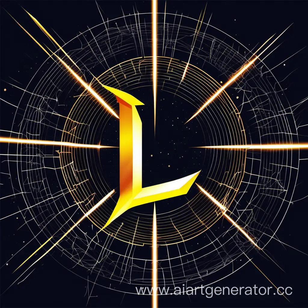 Vector-Drawing-of-Lumina-Crypto-Mining-Project-with-Stunning-Letter-L