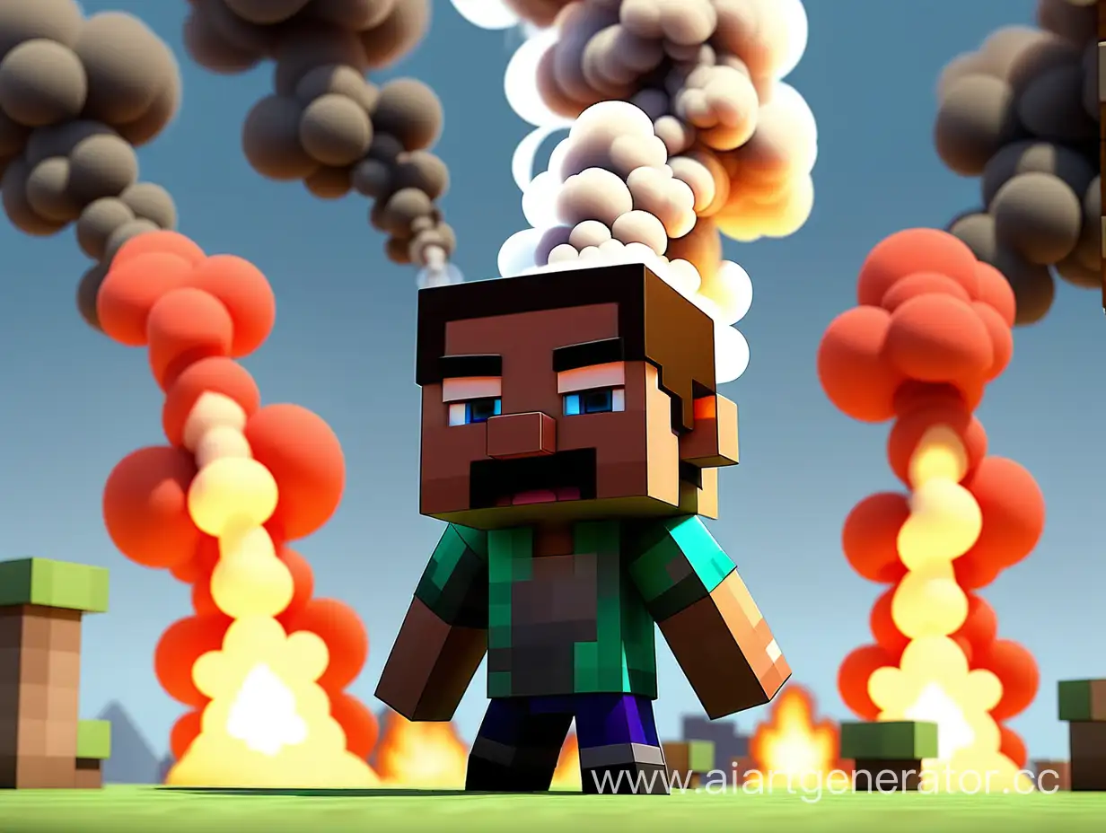 Minecraft-Villager-Engulfed-in-Mystical-Smoke