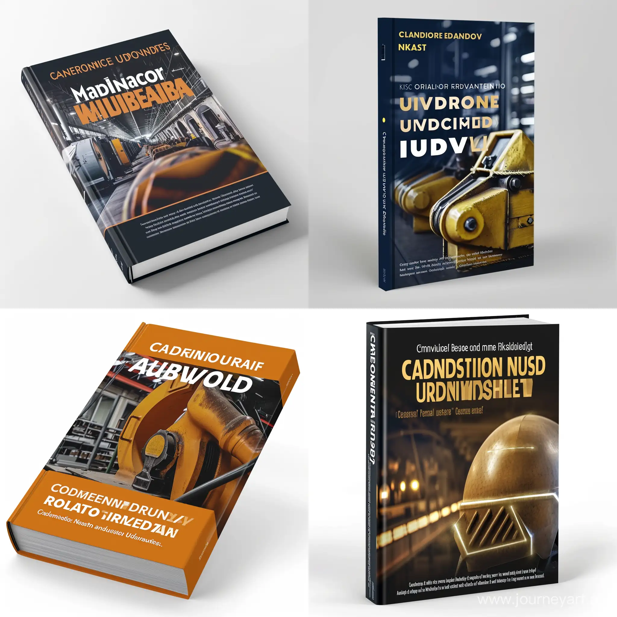 Comprehensive industry knowledge: A book cover for a guide on how to master your industry, with a catchy title and a relevant image.