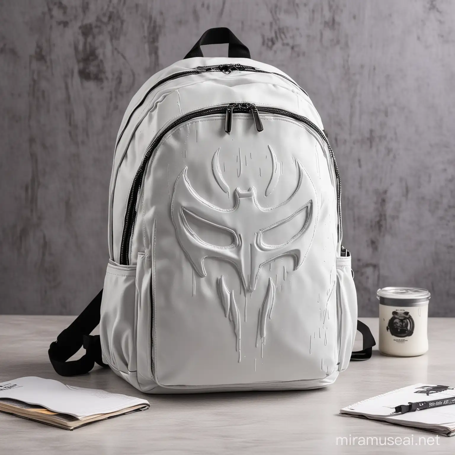 Moon Knight Style Backpack on The Table