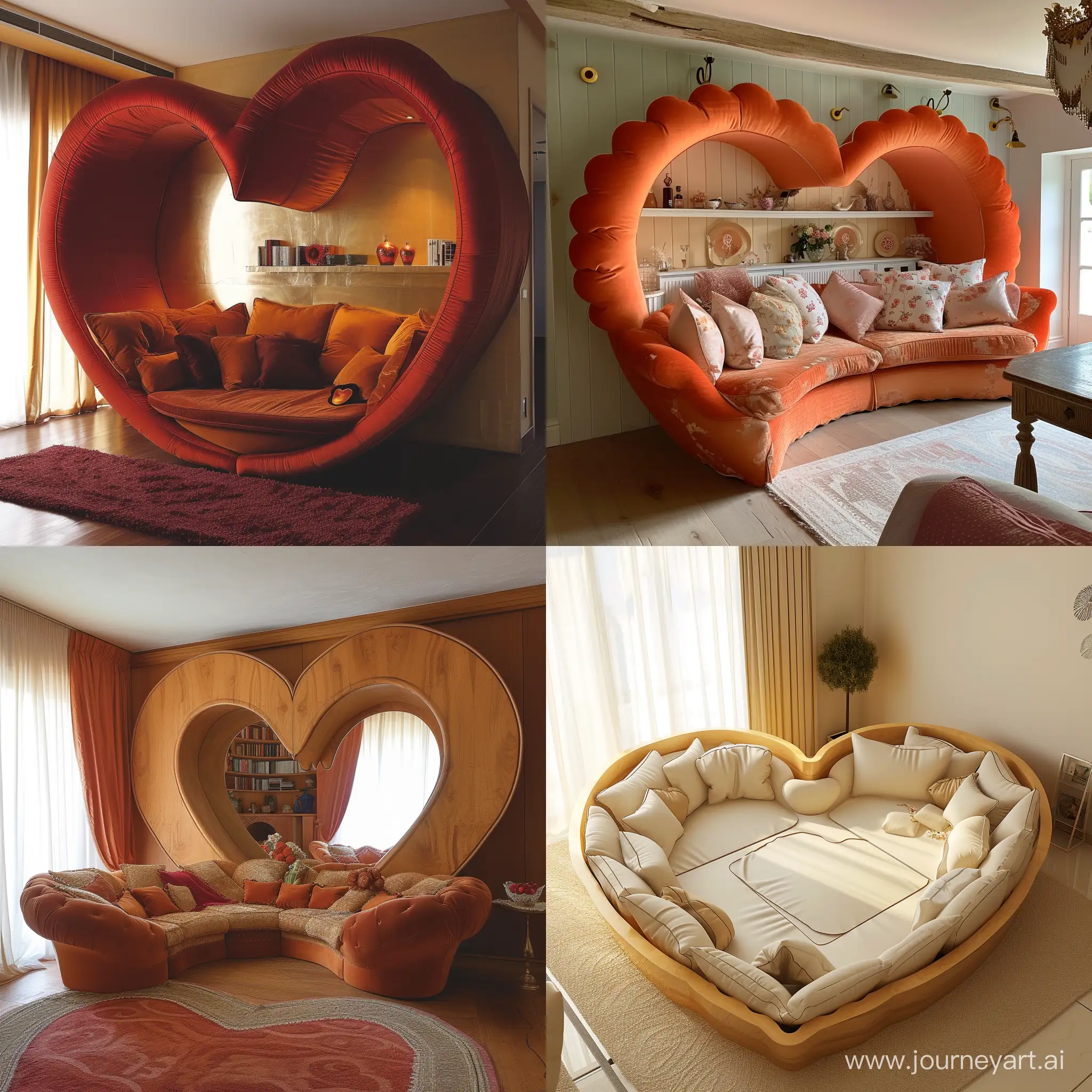 Cozy-HeartShaped-Living-Room-with-Unique-Design