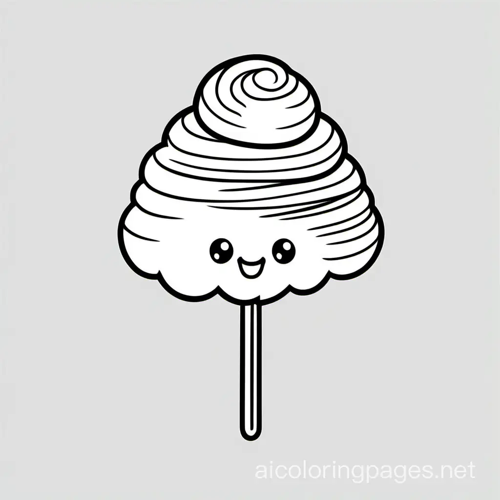 Cute-Cotton-Candy-Coloring-Page-for-Kids