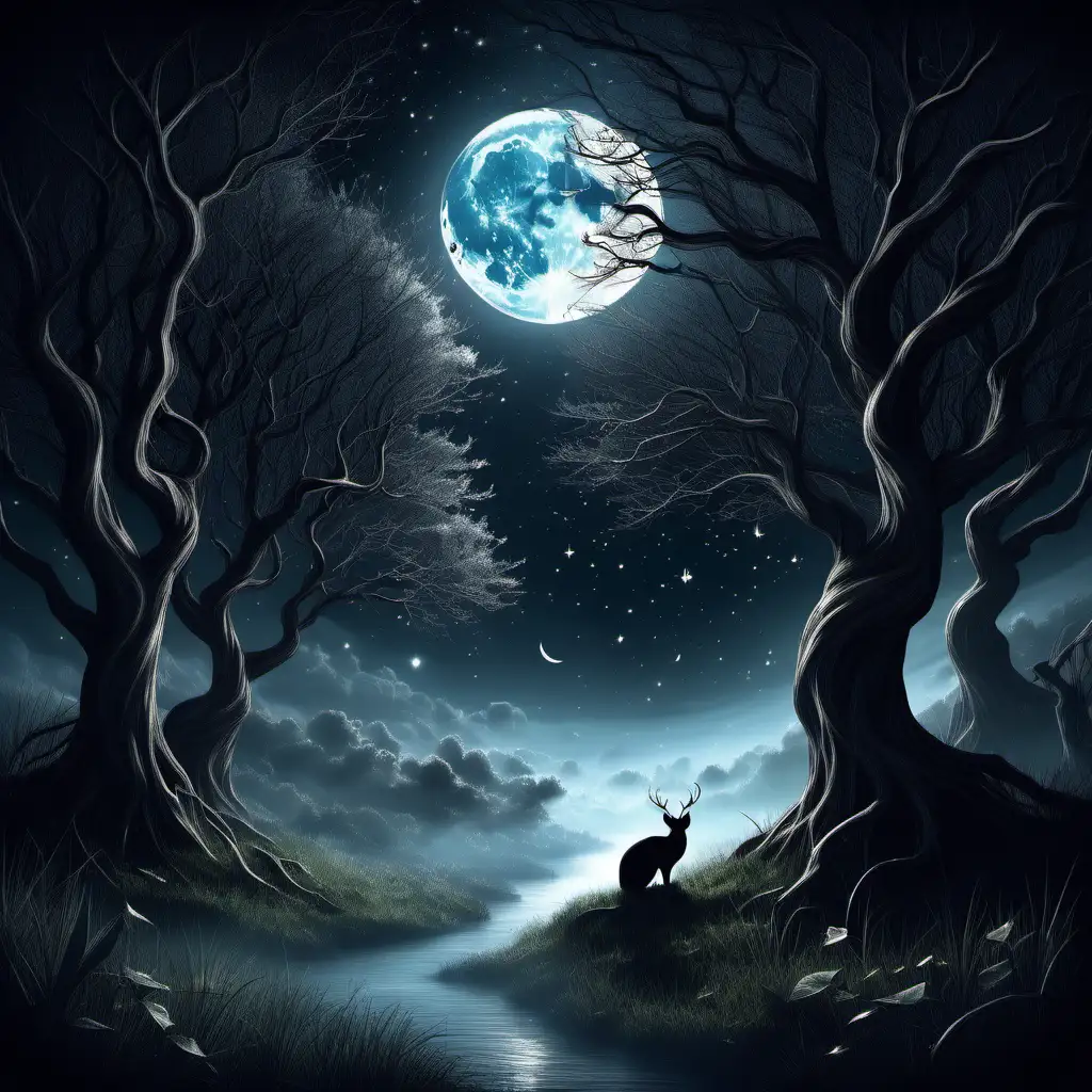 Enchanting-Night-Symphony-Moonlit-Dreams-and-Nocturnal-Creatures