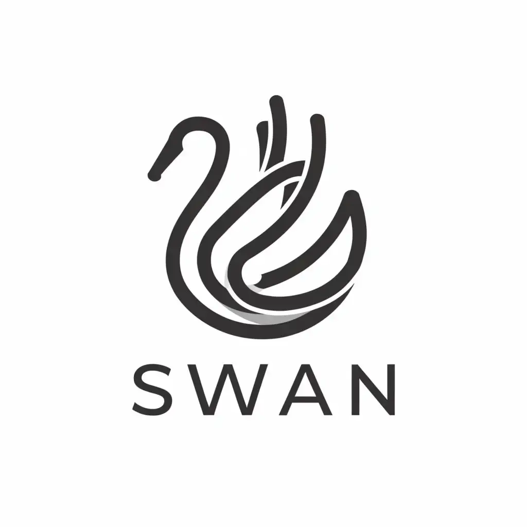 LOGO-Design-For-Swan-Elegant-Swan-Symbol-with-Modern-Typography-for-Technology-Industry