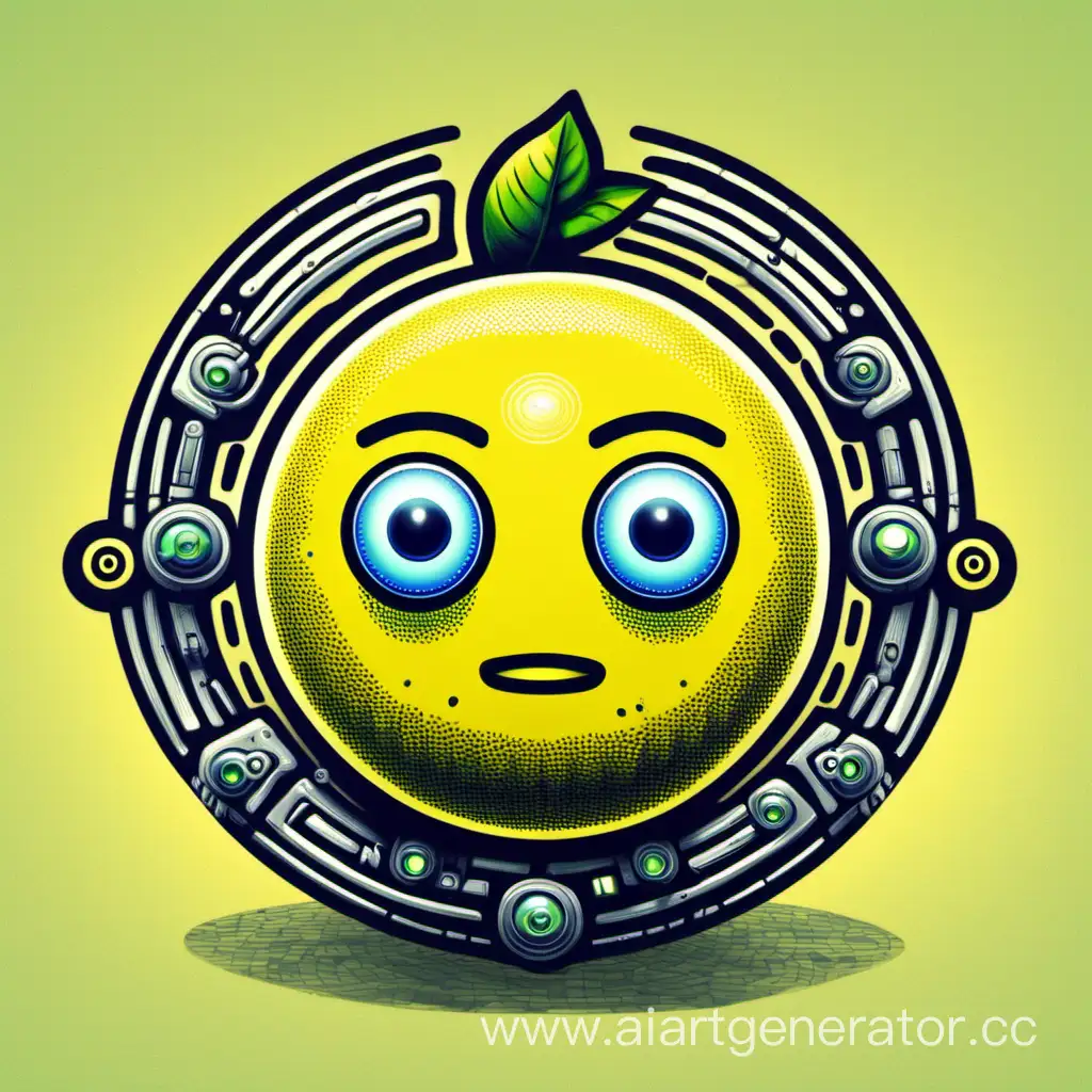 Lemon-Discord-Mascot-with-Cybernetic-Eye-and-Friendly-Arms