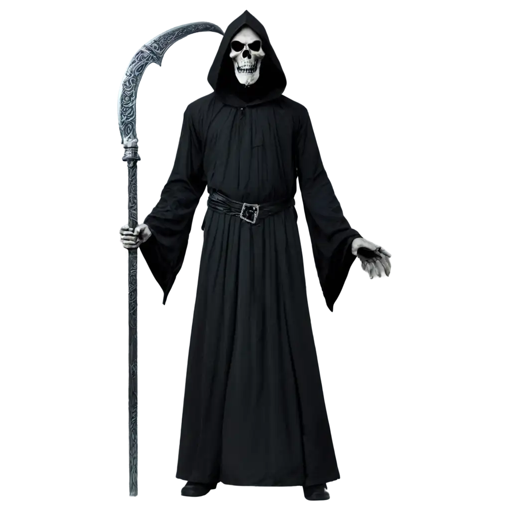 Grim-Reaper-PNG-Evoking-Eerie-Vibes-with-HighQuality-Transparent-Images