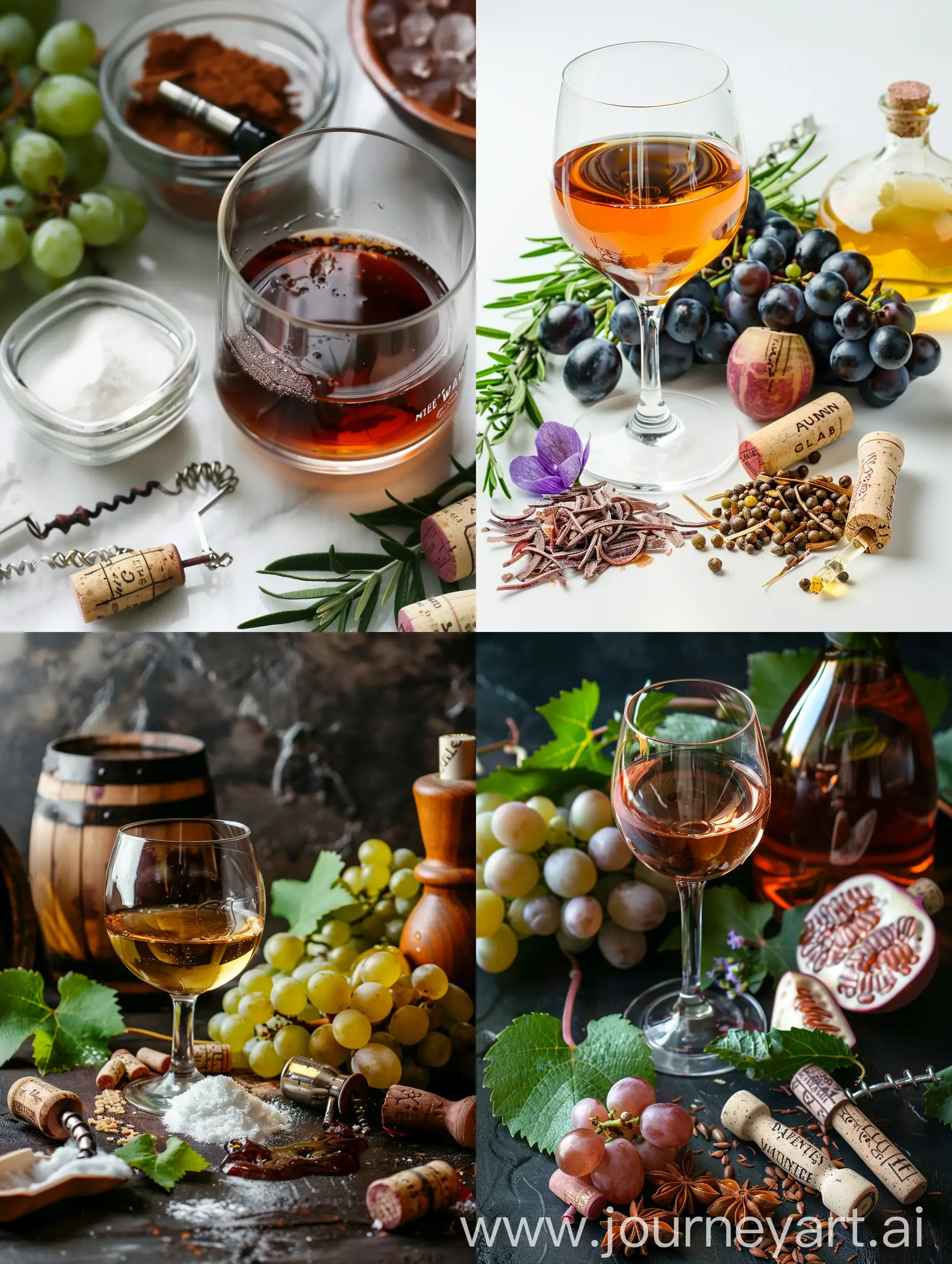 Wine-Ingredients-and-Glass-Crafting-the-Perfect-Blend