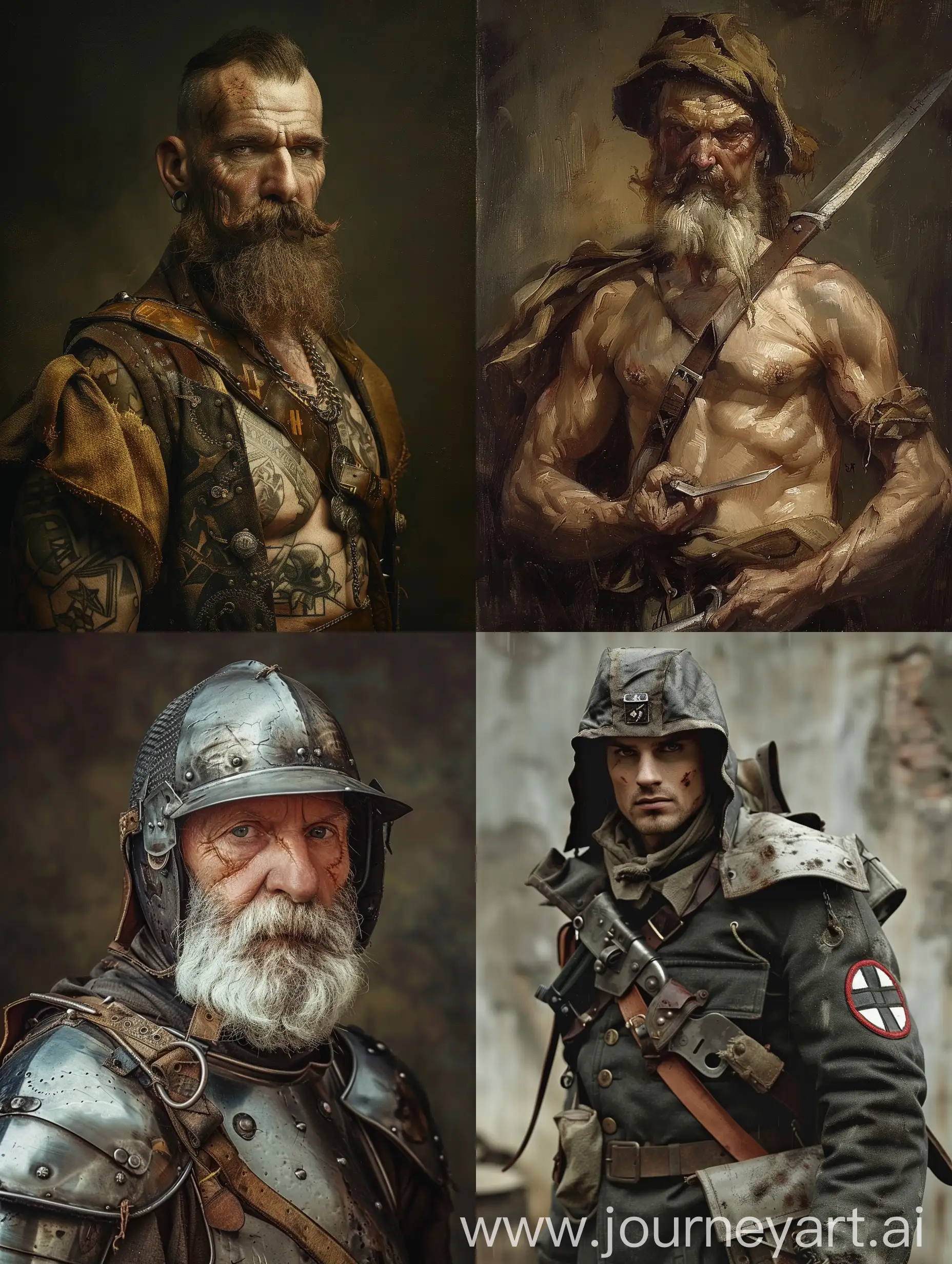 Renaissance-Style-Portrait-of-an-Aryan-Man-from-World-War-2