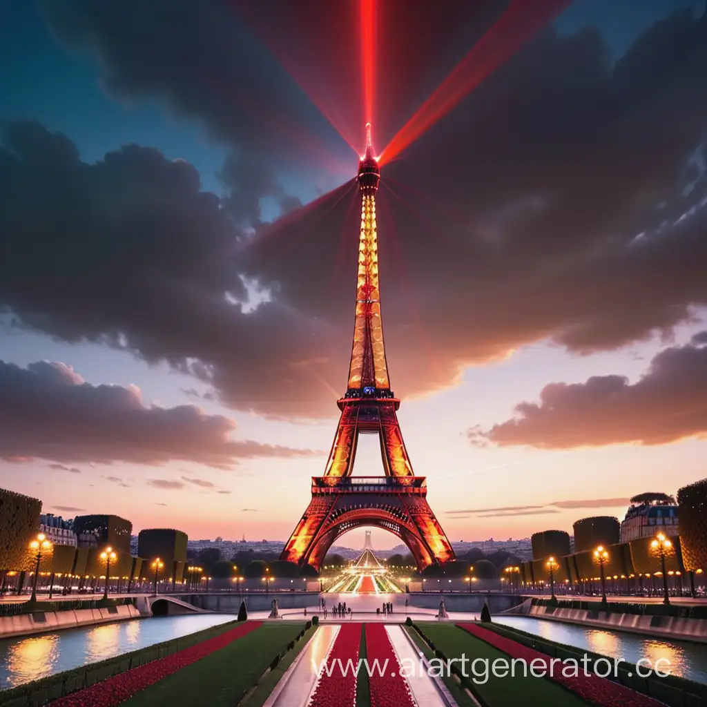 Eiffel-Tower-Emitting-Red-Psychic-Energy