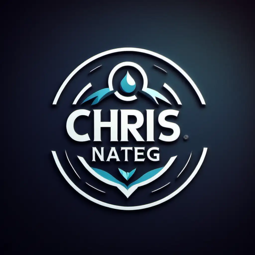 Contemporary CHRIS NATEG Logo Design