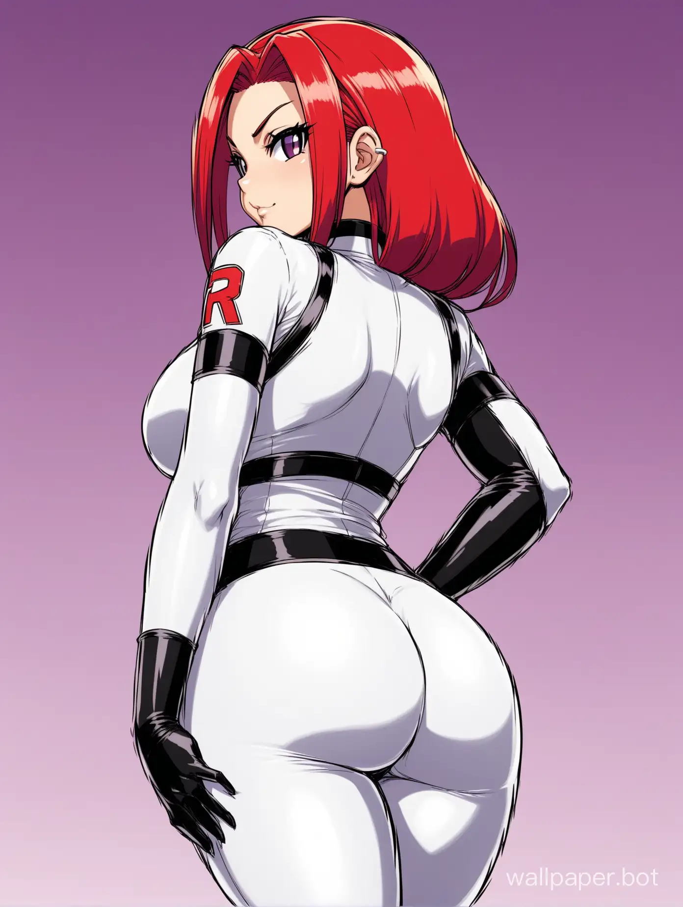 Jessie-Team-Rocket-Sexy-Pose-with-Emphasized-Curves