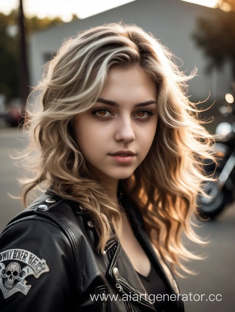 Biker-Girl-with-Slightly-Wavy-Light-Hair-and-Brown-Eyes