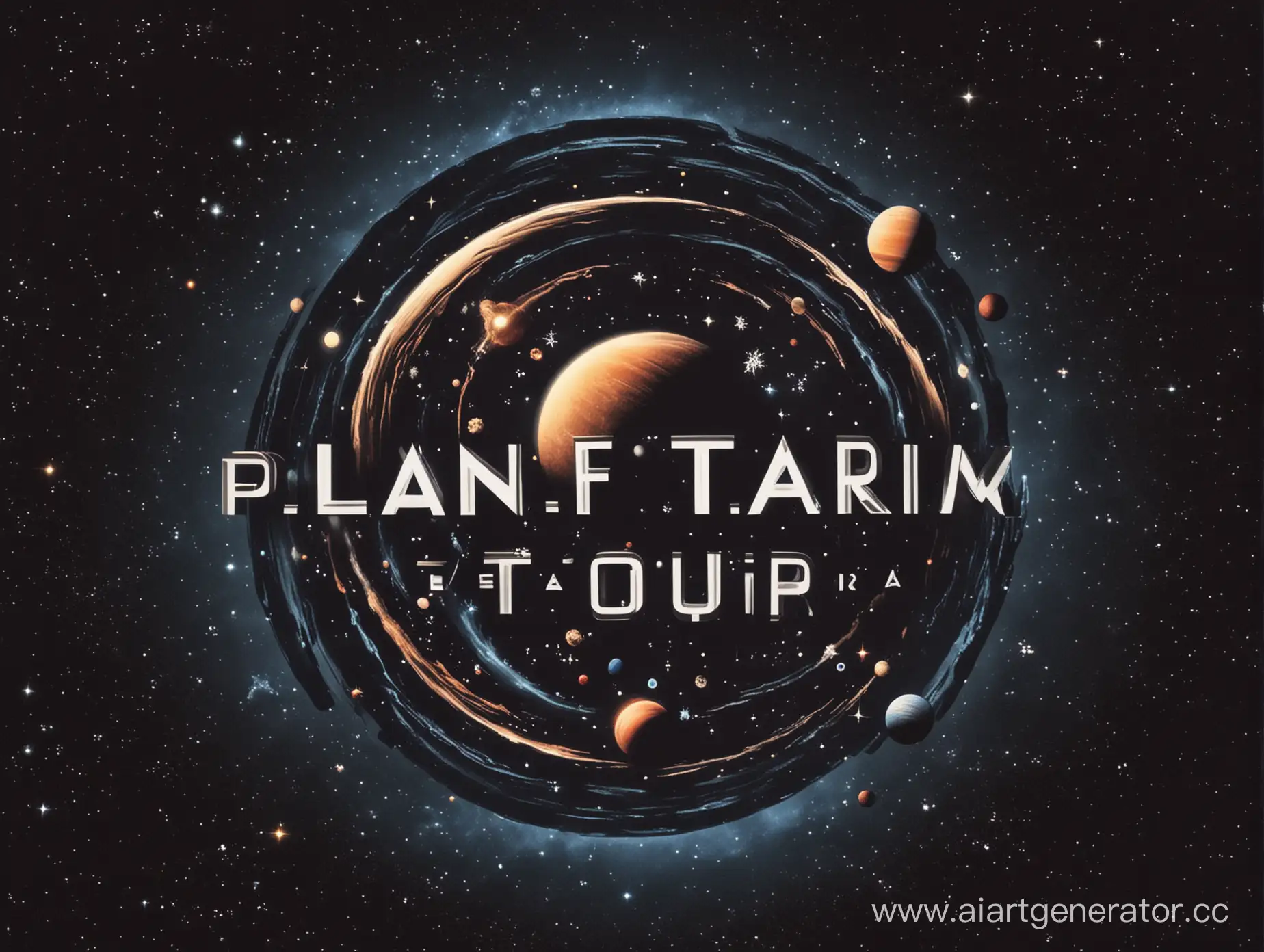логотип для группы планетарий