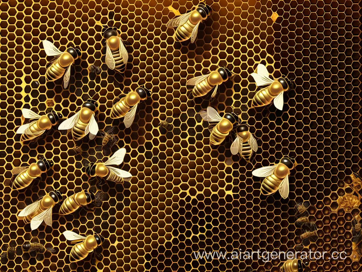 Golden-Hive-and-Bees-with-Glowing-Combs-Enchanting-Fantasy-Beehive-Art