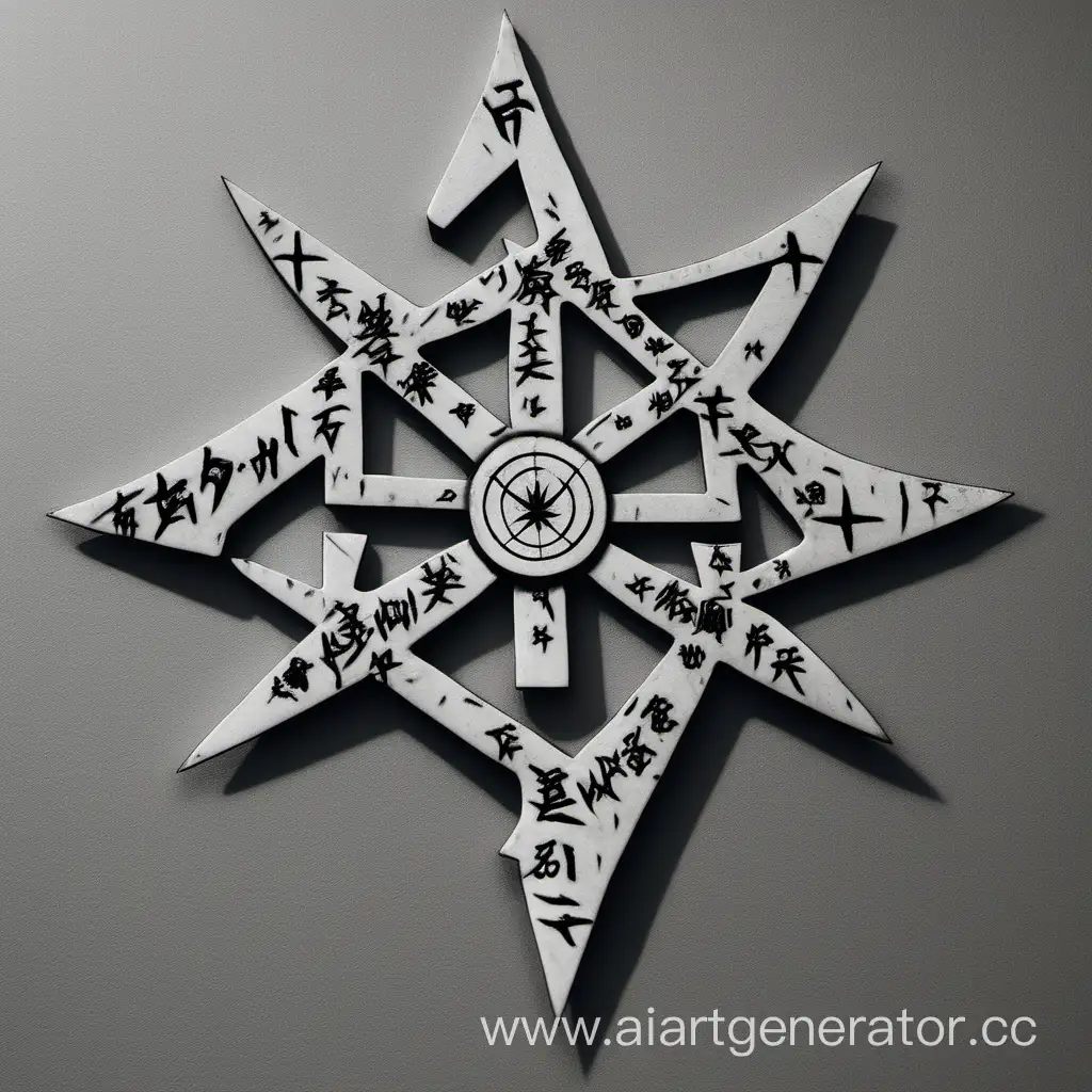 Ninja-Weapon-with-Stealth-Message-Shuriken-Enigma