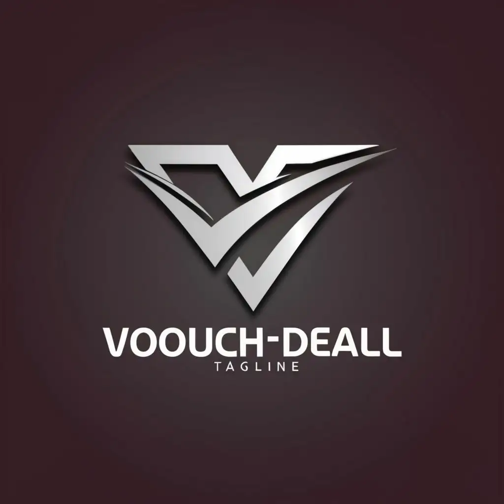 a logo design,with the text "Vouchdeal", main symbol:VD,complex,be used in Sports Fitness industry,clear background