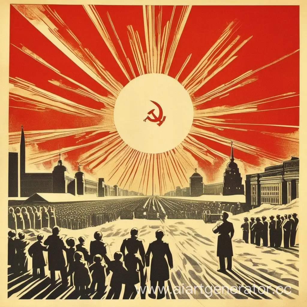 Witnessing-the-Soviet-Union-Sun-Striking-Illustration
