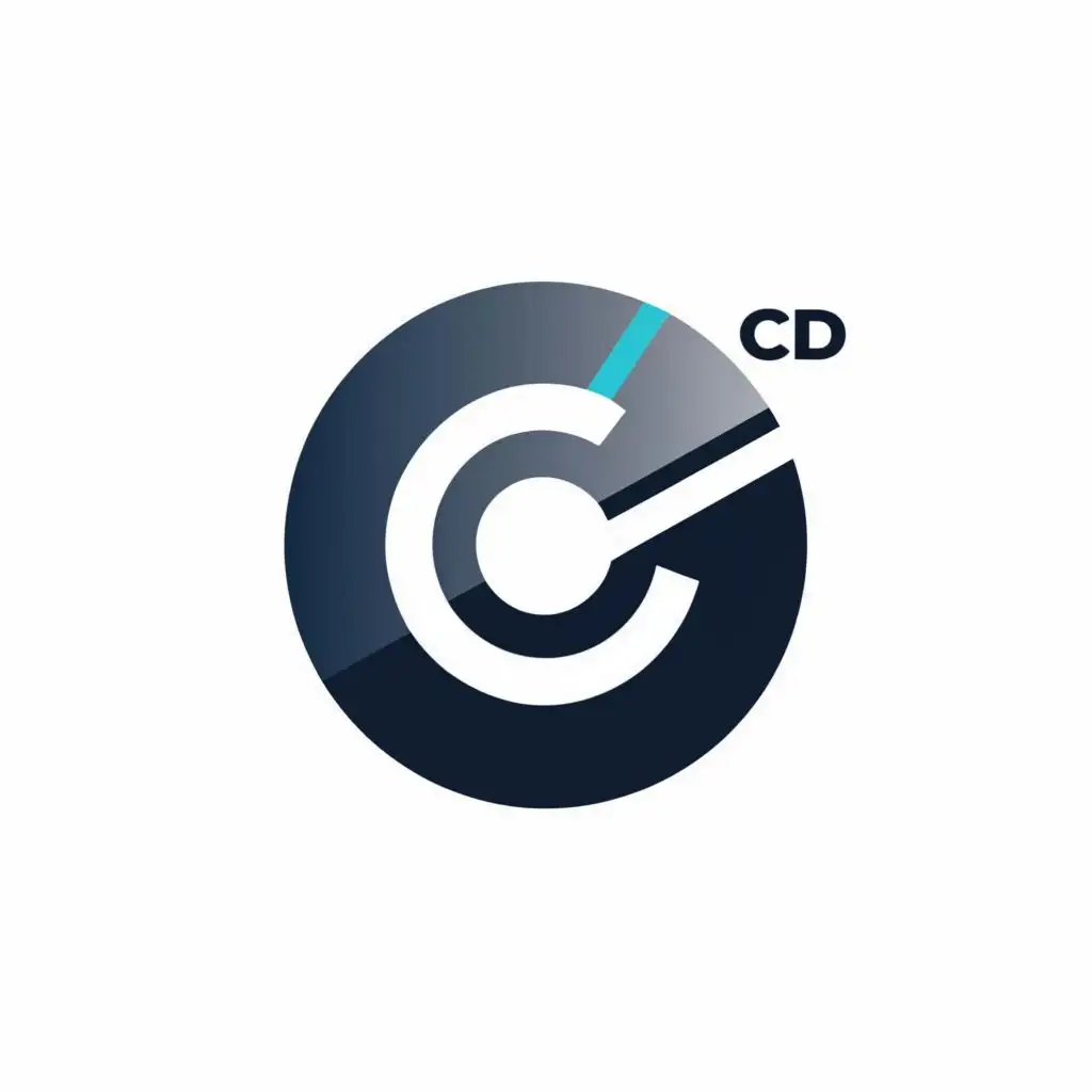 logo, CD, with the text "CD", typography, be used in Internet industry