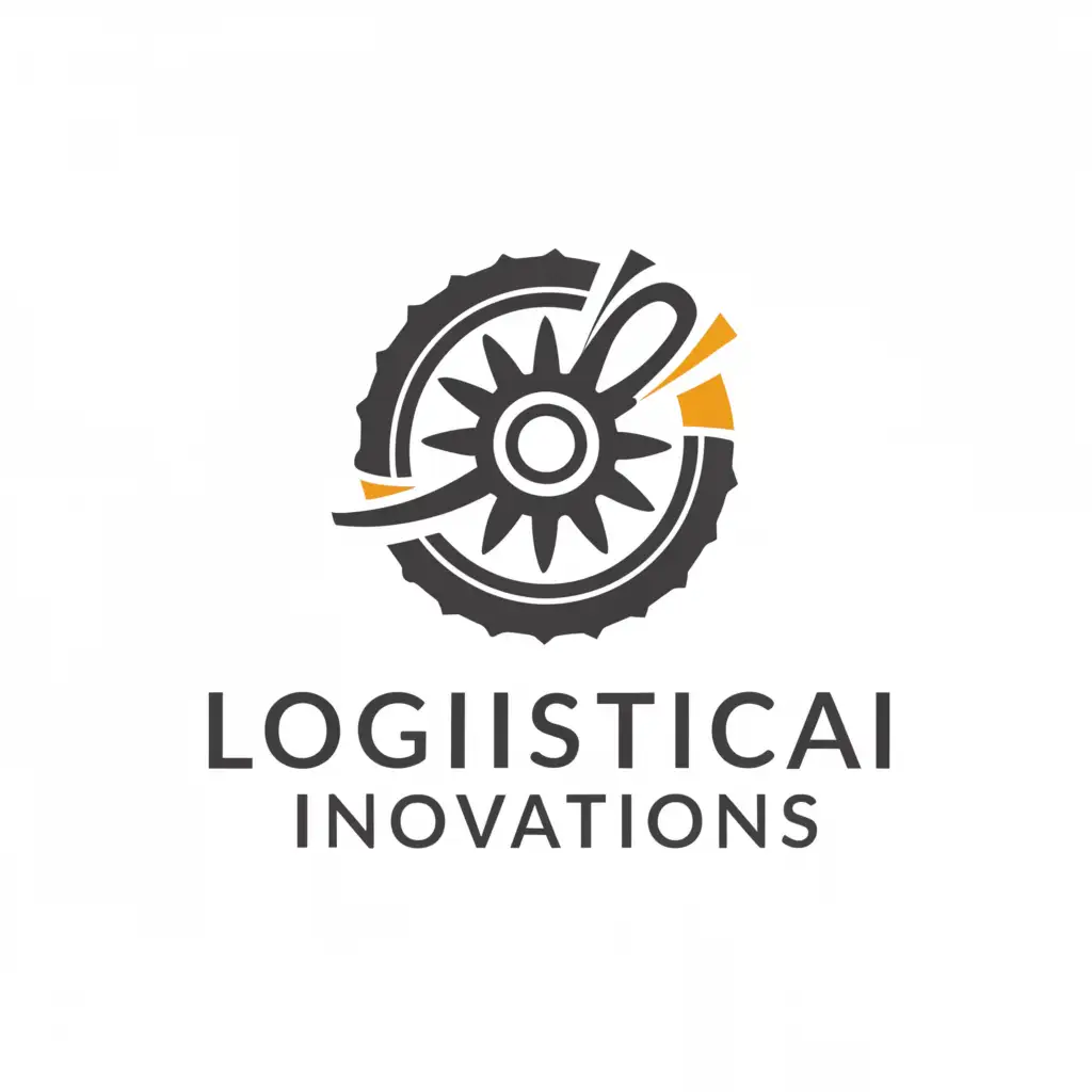 a logo design,with the text "Logistical Innovations", main symbol:Futuristics,Moderate,clear background