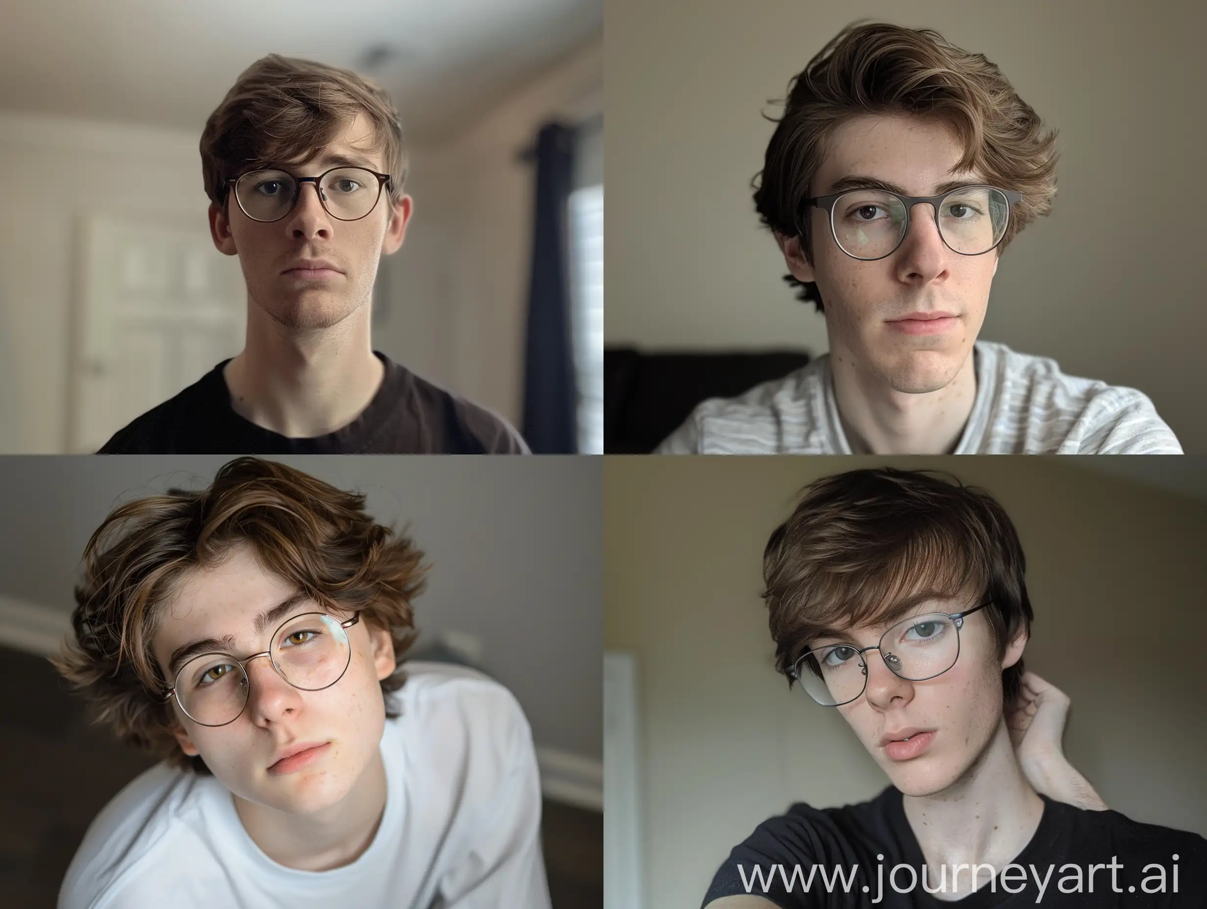 BrownHaired-Male-with-Glasses-Emerging-from-Hells-Abyss