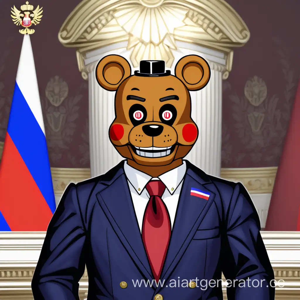 Freddy Fazbear president of russia