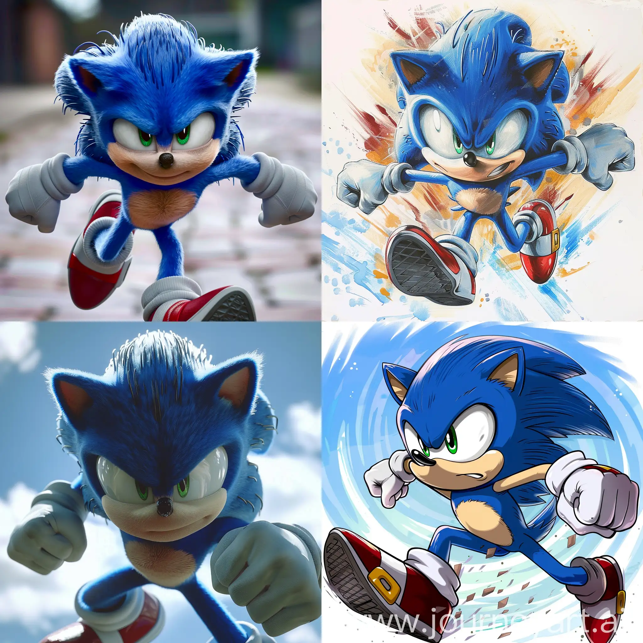 Sonic-the-Hedgehog-in-Super-Speed-Mode