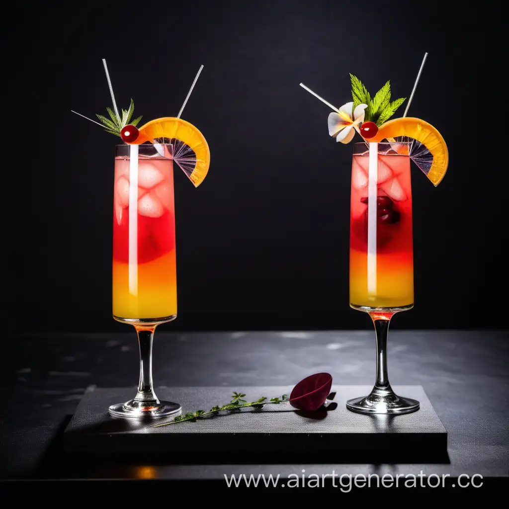 Exquisite-Cocktail-Presentation-at-a-Fine-Dining-Restaurant